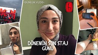 Hacettepede bir günümEsaslar stajım bitti univlog [upl. by Gualterio]