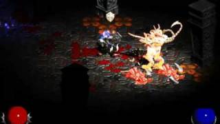 Diablo 2  Back to Hellfire  warrior gameplay [upl. by Alamaj]