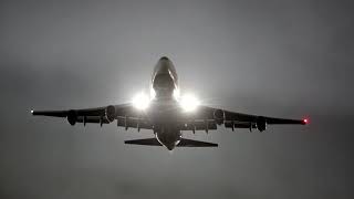 The Burning Engines Powerful departures from Britains Busiest Airport  Cloudbursts amp Waterspray [upl. by Darnall950]