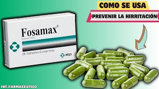 FOSAMAX💊¿Qué es FOSAMAX SEMANAL como utilizar TRATAMIENTO OSTEOPOROSIS y más [upl. by Ahseram]