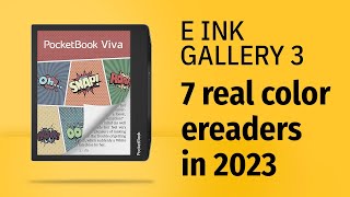 At Least 7 REAL Color EReaders Coming In 2023  EInk Gallery 3 [upl. by Costello781]