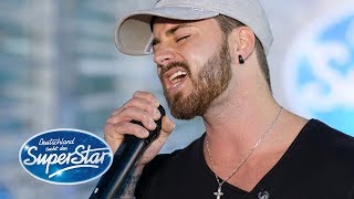 DSDS 2018  Michel Truog mit quotQuit Playing Gamesquot von den Backstreet Boys amp quotMercyquot von Shawn Mendes [upl. by Amsirp]