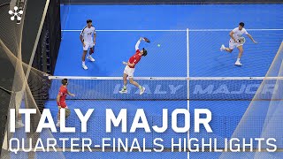 BNL Italy Major Premier Padel Highlights day 5 men [upl. by Krefetz]