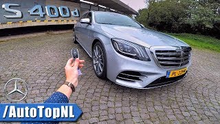 MercedesBenz S Class 2018 S400d REVIEW POV Test Drive by AutoTopNL [upl. by Kcajyllib]