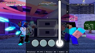 Roblox funky Friday Ectospasm apocalypse less than 100 misses on ps5 [upl. by Eema522]