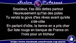 Sexion dAssaut  JReste Debout Paroles HD 2012 Lyrics [upl. by Carlin57]