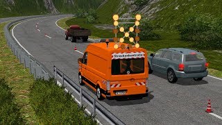 LS17  Chaos auf der Autobahn  Bauhof Weber platziert Leitplanken 🚧 [upl. by Amaryl]