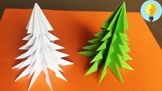 Basteln mit papier Weihnachtsbaum falten🎄 DIY Bastelideen [upl. by Ludvig]