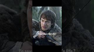 Theon and Robb rescue Bran and take Osha prisoner gameofthrones theongreyjoy robbstark branstark [upl. by Wolk523]