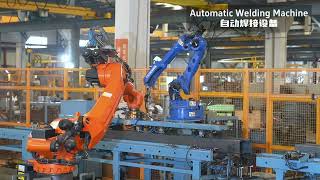 Two Post Lift Automatic Production Line [upl. by Abad]