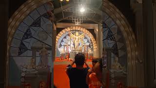 platform number 13 Durga Puja idol 2024  phool Bagan  Kolkata  B Garani Vlogs [upl. by Isleana]