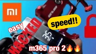 XIAOMI M365 PRO 2 SPEED UNLOCKED 34 kph 21 mph HACK TOP SPEED amp more [upl. by Llezniuq]