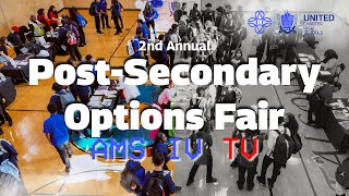 PostSecondary Options Fair  AMS IV TV  SY2425 [upl. by Colyer95]