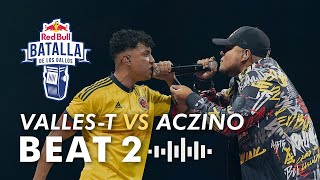 VALLEST vs ACZINO  RÉPLICA  BEAT 2 CLICK de ALCAZONE [upl. by Htur881]