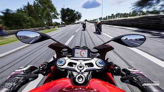 DUCATI PANIGALE V4R POV RACING  RIDE 5 60FPS GAMEPLAY [upl. by Neeruam]