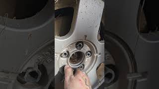 Tech Tip of the day Locking lug nut removal diy automobile car tip automotive techtips nice [upl. by Chaim435]