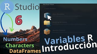Variables y estructura de datos en R  6ta Parte rstudio rlanguage [upl. by Vladamir]