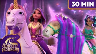 The MOST MAGICAL MOMENTS from Unicorn Academy 🪄🦄  Cartoons for Kids [upl. by Nylirehs]