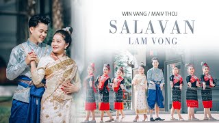 Maiv Thoj ft Win Vang  SALAVAN LAM VONG ລຳວົງສາລະວັນ Nkaui Tawm Tshiab 2021 Full MV [upl. by Jacquie]