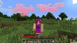 Amys Land of Love Ep 1 Alone In The Big Wide World  Minecraft  Amy Lee33 [upl. by Lemire]