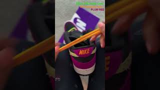 NikeSB Dunk Low ACG Red Plum laceswap [upl. by Sherlock]