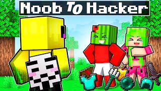 I Pretended to be a NOOB in Minecraft Then revealed my HACKS [upl. by Anairuy]