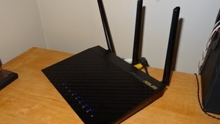 ASUS RTAC66U Dual Band AC 1750 Router Indepth Review [upl. by Ardnael]