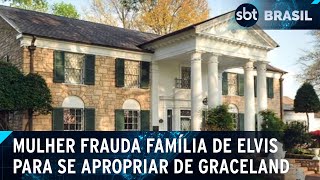 Mulher é presa nos EUA por tentar fraudar família de Elvis Presley  SBT Brasil 160824 [upl. by Vaas741]