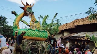 Ular Naga Raksasa karnaval Desa Tengger kulon Bancar Tuban 2024vlog [upl. by Ynelram]