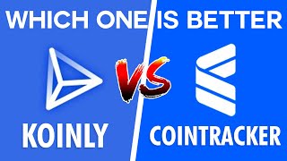 Koinly Vs CoinTracker 2024  Which Is Better For Tax 2024 [upl. by Anniala757]