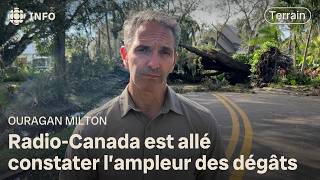 Ouragan Milton  quelle est lampleur des dégâts [upl. by Nadeau]