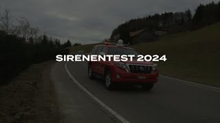 Sirenentest 2024 [upl. by Ainitsirhc670]