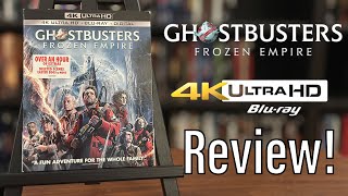 Ghostbusters Frozen Empire 2024 4K UHD Bluray Review [upl. by Elo]