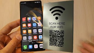 How to scan wifi qr code in huawei nova 10  Huawei nova 10 wifi qr code scanner [upl. by Ahto]