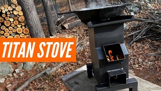 Minuteman Titan Stove The Prepper Stove To Rule Them All  Durable for Camp Survival Emergency [upl. by Mcgannon]