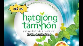 HẠT GIỐNG TÂM HỒN Số 12 Khó khăn thử thách để lại gì Sách nói hay  AudioBook [upl. by Alakcim]