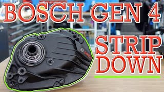 How to Strip down a Bosch GEN 4 Ebike Motor [upl. by Maryellen727]