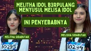 INI PENYEBAB MELITA SIDABUTAR BERPULANG MENYUSUL KEMBARANNYA MELISA IDOL [upl. by Jennifer]