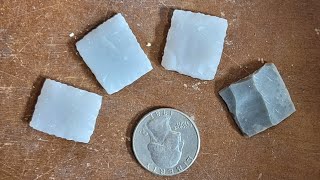 Making Gunflints  Hybrid knapping system [upl. by Ettedranreb]