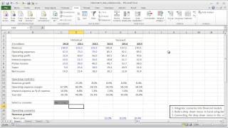 Financial Modeling Quick Lesson OFFSET  MATCH and Data Validation Part 1 [upl. by Kendal]