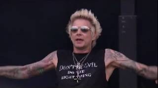 SixxAM  Interview amp Lies Of The Beautiful People Live At The Download Festival 2016 [upl. by Nemsaj]