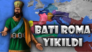 Batı Roma İmparatorluğunun Yıkılışı  Kavimler Göçü  Roma İmparatorluğu 3 [upl. by Bibbie]