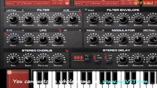 AM Freehand Free  Free VST  myVST Demo [upl. by Ezri986]