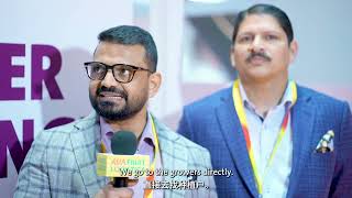 ASIA FRUIT LOGISTICA 2022 Interview  Salim MA and Zulfiker Kadavath Lulu Group International [upl. by Jacinto]