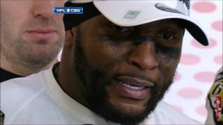 Ray Lewis postgame interview after AFC Championship Game [upl. by Ellissa]