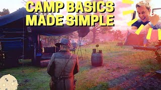 Red Dead Redemption 2 Camp Basics Guide Made Simple Ledger Contribute amp Donations Explained [upl. by Phio]