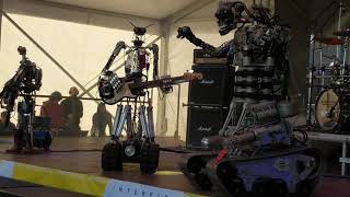 Compressorhead Live in Interpipe Tech Fest 2019 4 [upl. by Sansone]