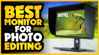 Best Monitor for Photo Editing 2024  ASUS  SAMSUNG  BenQ  ViewSonic [upl. by Eenel355]