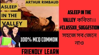 Asleep in The Valley🔥🔥বুঝে নাও খুব সহজ বাংলায়। Bengali analysis of the poem Asleep in the Valley [upl. by Esened293]