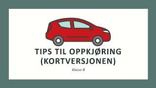 Klasse B Tips til oppkjøring på 123  Hvordan bestå førerprøven [upl. by Riebling]